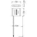 Sello de seguridad de Cable de alta calidad carro GC-C3002